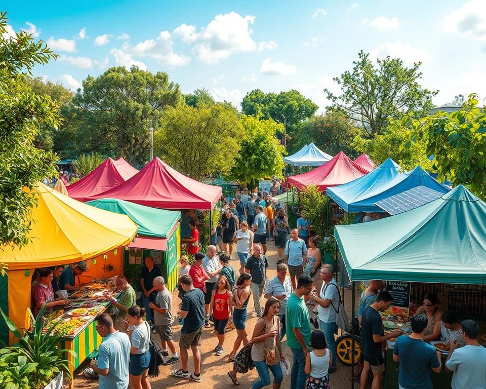 Groene keuzes op festivals: van eco-tent tot vegetarische snacks