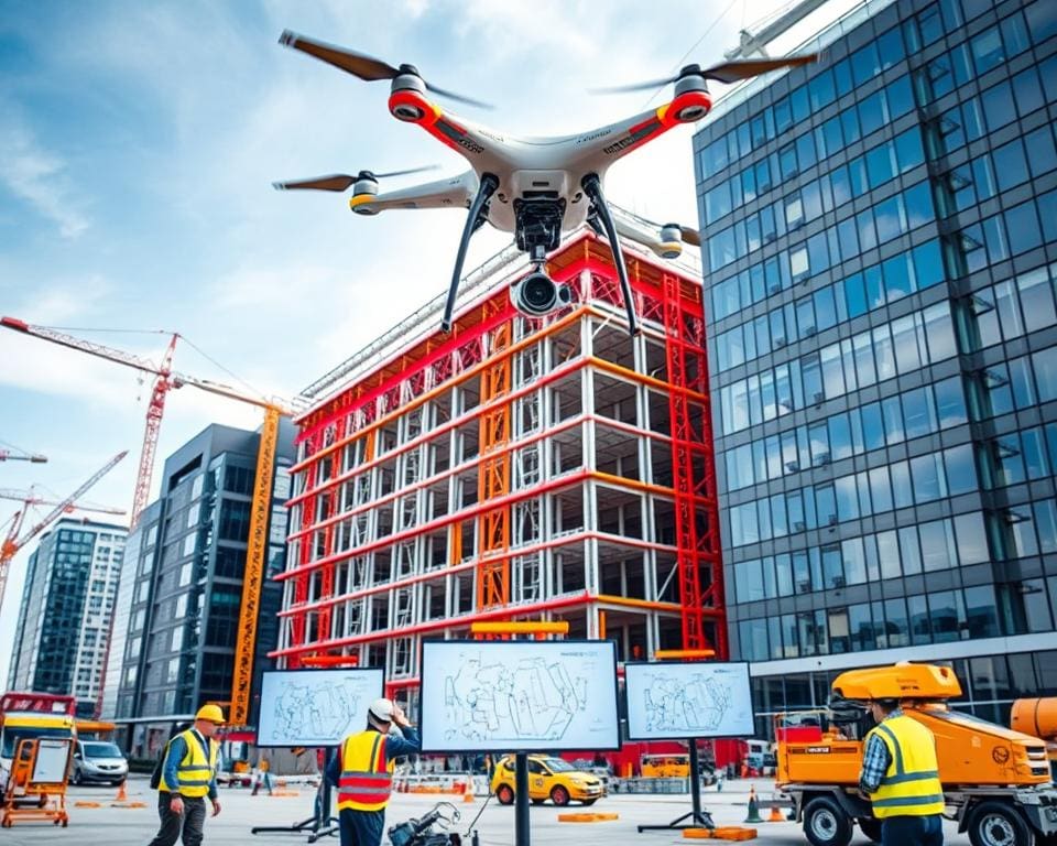 voordelen van drones in de bouw